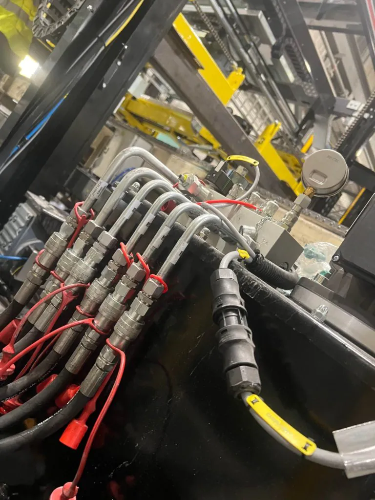 lots of hydraulics