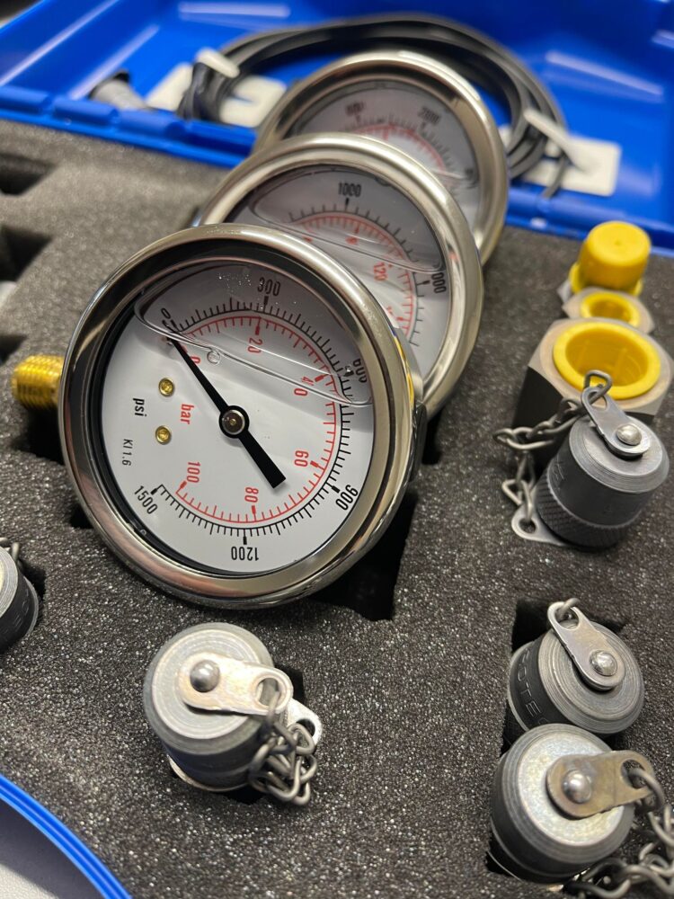 gaskets in a row
