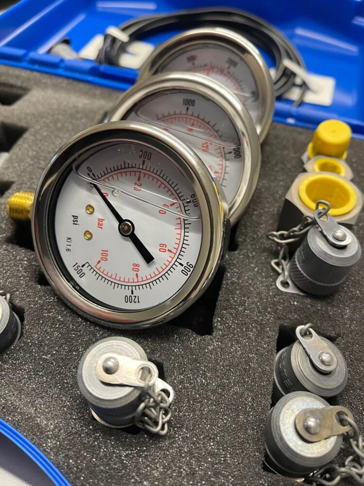 gaskets in a row