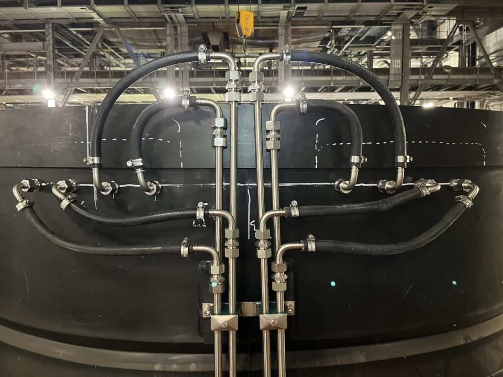 Stainless Steel Pipework by Global Hydraulic Services in Middlesbrough