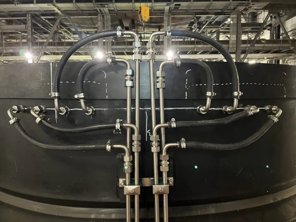 Stainless Steel Pipework by Global Hydraulic Services in Middlesbrough