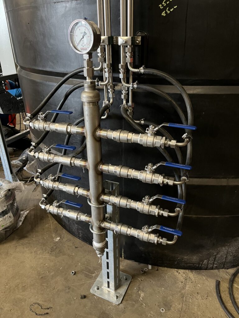 Stainless Steel Pipework by Global Hydraulic Services in Middlesbrough